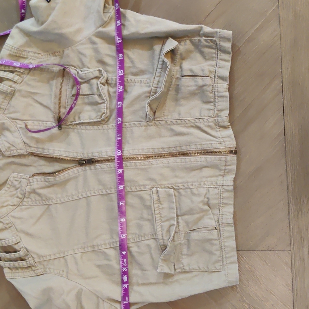 Army jacket crop top - Picture 2 of 5